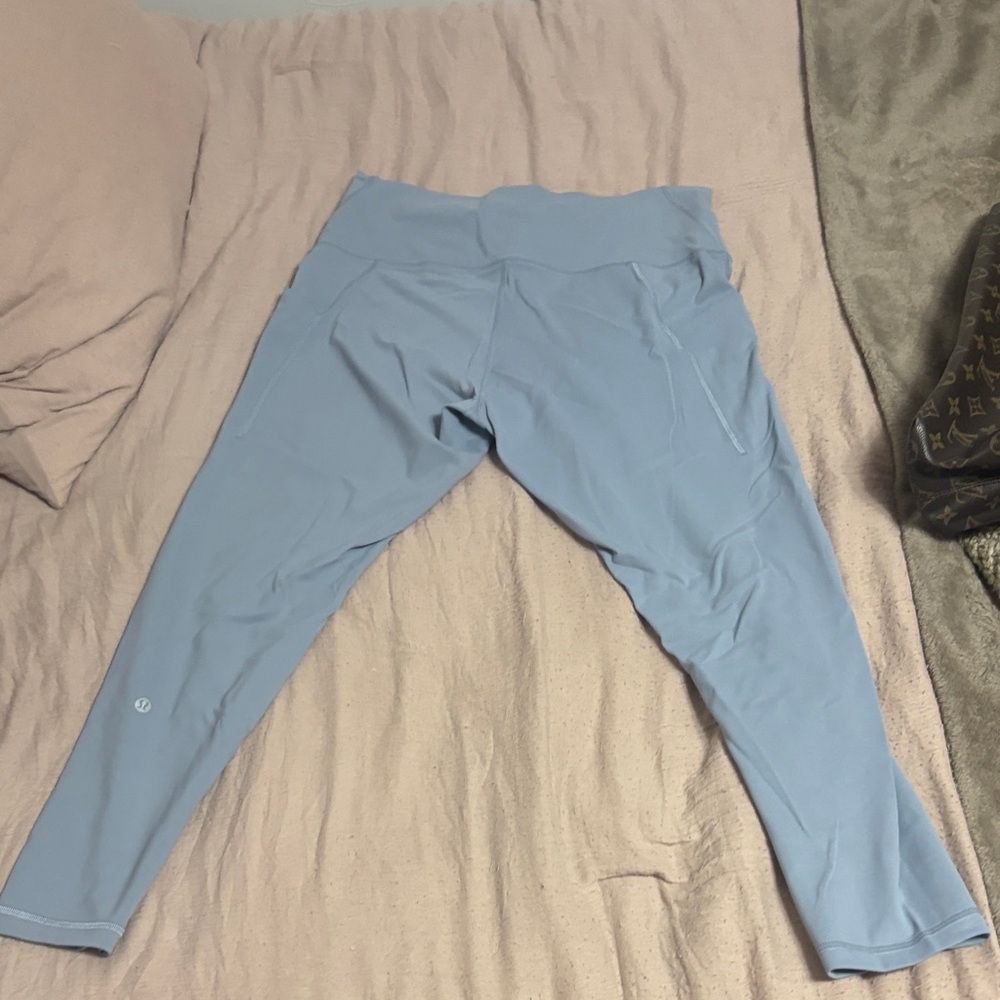 lululemon athletica Kids Light Blue Leggings